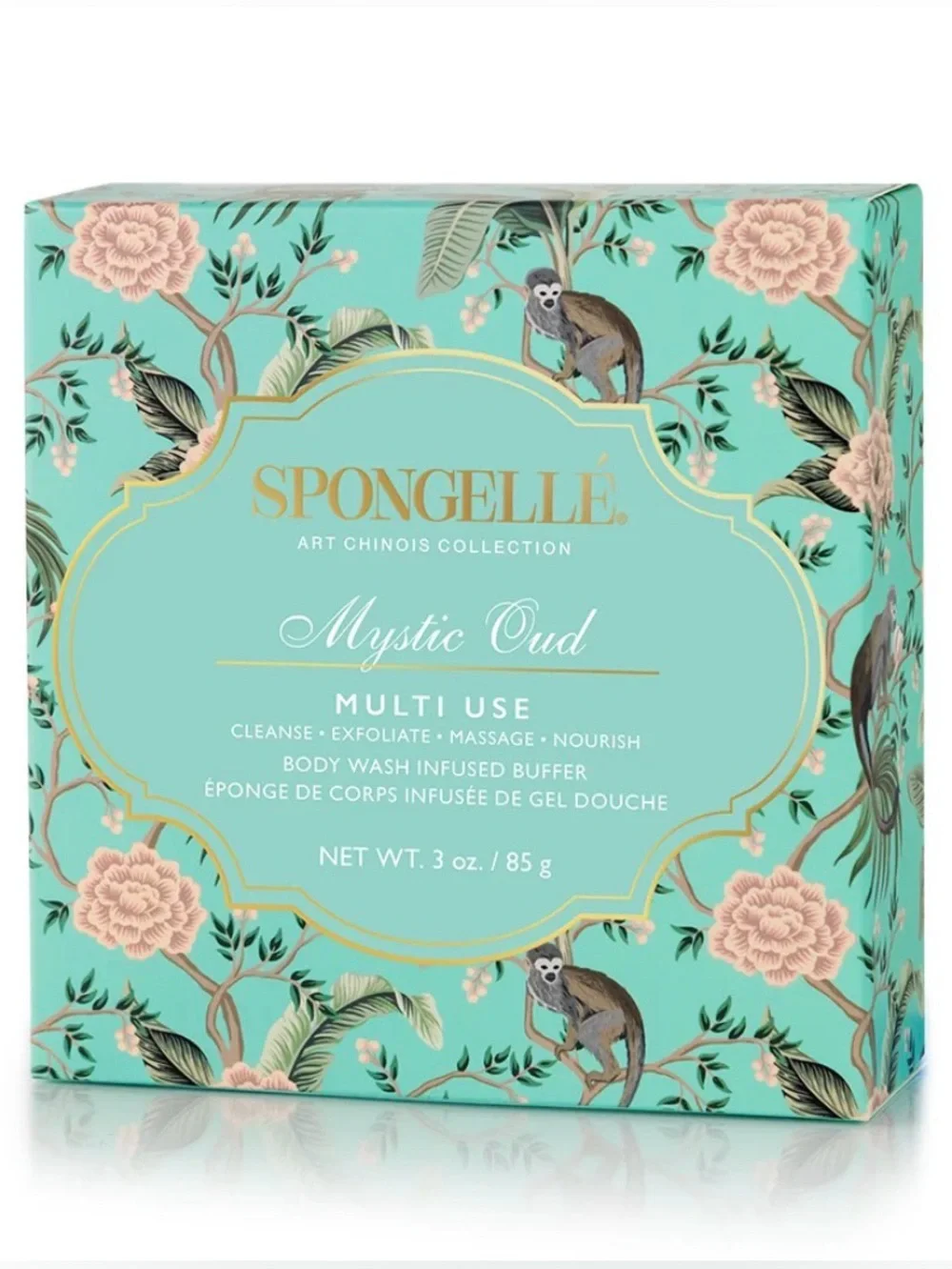 NWT Spongelle Mystic Oud | Art Chinois Multi-Use Body Buffer, 20+ Washes NWT